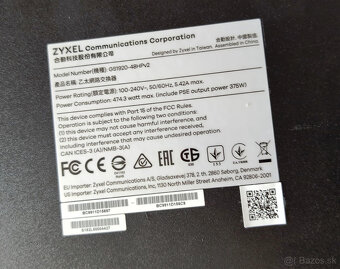 48 (50) port managed Gbit PoE switch Zyxel GS1920-48HPv2 SFP - 5