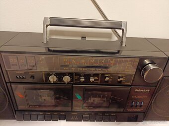 Siemens Club 877, radiomagnetofon retro kazeťák - 5
