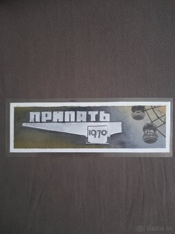 Handmade záložky téma Černobyľ, Pripiať - 5
