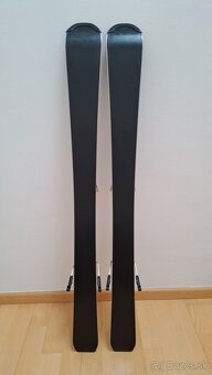 Komplet lyžiar. výbava, lyže 100cm, lyžiarky 33-34, paličky - 5