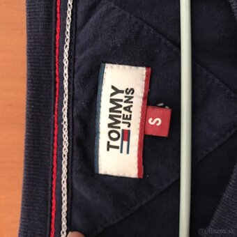 TOMMY HILFIGER originál modre damske tricko S/M - 5