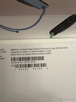 Apple watch series 9 45mm čierne - 5