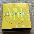 NAJVZÁCNEJŠIA 10000sk 2000 Bimilénium zlatá zberateľ minca - 5