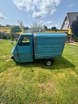 Piaggio Ape 50 veterán (1983) – vhodné na prosecco v - 5