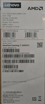 Predam herny notebook lenovo - 5