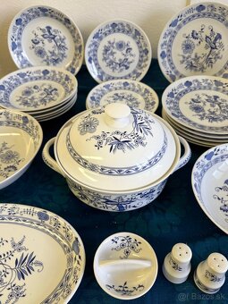 Cibulakova obedova suprava pre 6 os ceskoslovensky porcelan - 5
