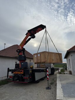 Autodoprava s hydraulickou rukou - dosah 25m - 5