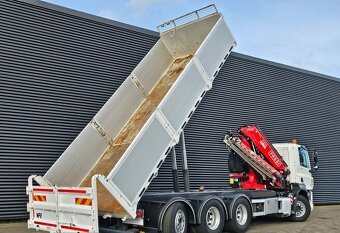 DAF CF 530 - 8x4 – Sklápěč/Valník+HR-FASSI 27,5 t/m – EURO 6 - 5