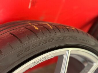 Hybrid forged R22 5x112 CONCAVER CVR4 + 285/30 AUDI RS6 RS7 - 5