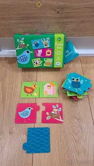 Vkladacky, puzzle,farby,pexeso..hracky mix - 5