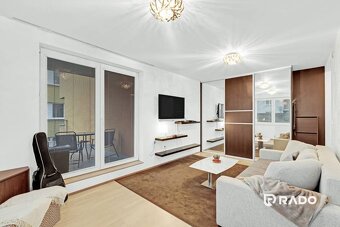 RADO | Na prenájom šikovný 1 - izbový byt s veľkou terasou - 5