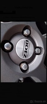 Alu disky DOTZ 17" + letné pneumatiky Bridgestone - 5