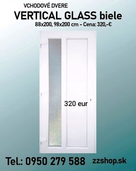 Predam kvalitne plastove vchodove dvere - 5