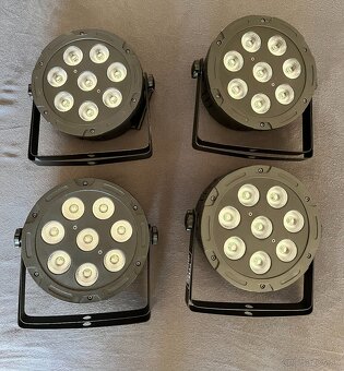 Light4Me Quad 8x10W MKII RGBW LED PAR, Svetlo- 4ks - 5