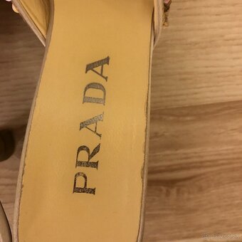 PRADA dámske sandále, veľ. 37,5 - 5