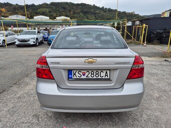 Chevrolet Aveo 1,2 53kw, LPG - 5