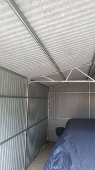 Plechová garáž 5,5x3,5 - 5