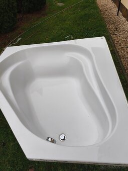 Rohová vaňa 150x150 cm - 5