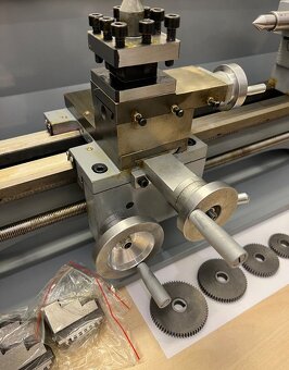 Sustruh na kov, na závity 1,1kW/230V 750mm 90Kg - 5