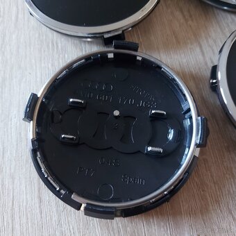 Stredové krytky do elektrónov Audi 61mm/58mm - 5