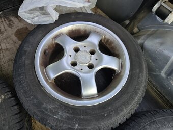 Hliníkové disky 4x98 + letné pneu 185/60r14 - 5