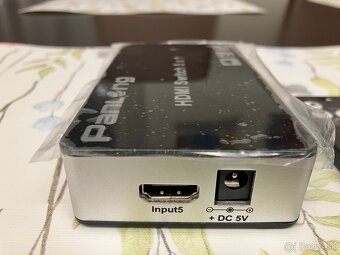 Predám 4K FullHD HDMI 5x1 switch - 5