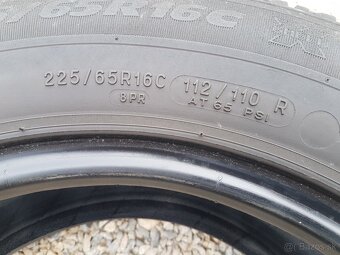 225/65 r16c letné pneumatiky 2ks Michelin - 5