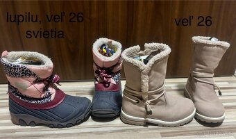topánky pre dievča-mix veľkosti - 5