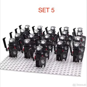 Figúrky pán prsteňov 5 (5ks) typ lego, nové - 5