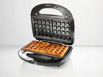 Nový nerozbalený Sendvičovač/toustovač 3v1 Silvercrest 750W - 5