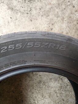 Predám 4ks letné pneu 255 55 18 - 5