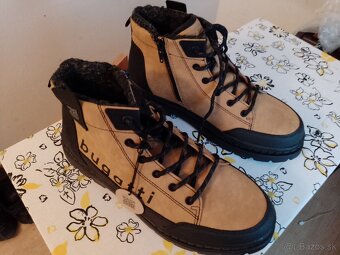 Predám lacno čisto nové topánky na zimu Bugatti - 5