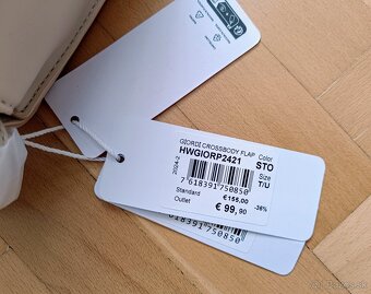 Kabelka Guess kremova - 5