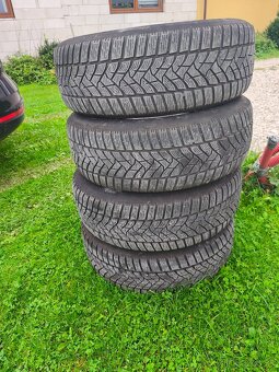 Plechové disky r16 5x112 ET33 + zimné pneu - 5