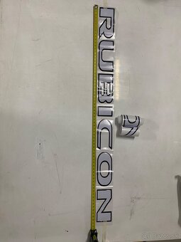 Nálepka ,samolepka Rubicon 70x 5,5 cm - 5