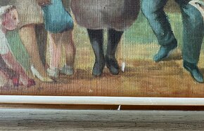 Retro obraz Na jarnom slnku, makramé... - 5