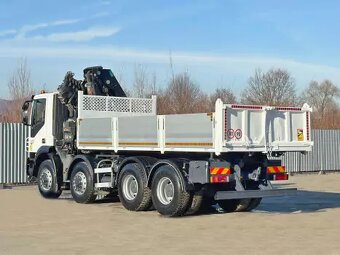 IVECO TRAKKER Sklápač + HDS + PILOT 8x4 TOP STAV - 5