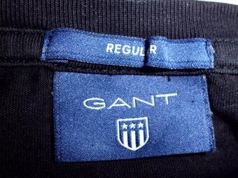 Gant pánske čierne tričko M - 5