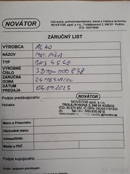 motorová píla - 5