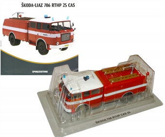 Škoda Liaz 706 RTHP CAS 25 + časopis 1:43 - 5