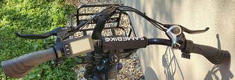 Elektrický skladací e-bicykel FATBIKE ALU rám 500W motor 36V - 5
