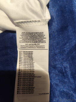 Dres Fc Barcelona Biely Farebný Unikátny Zberateľský Nový - 5