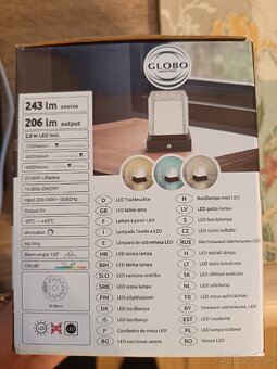 GLOBO LED lampa dotyková - 5