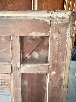 Starožitný veľký rám rozmer 147,5 x 108cm - 5