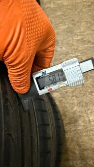 4ks 225/55 R18 Continental letné - 5