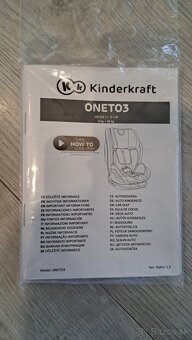 Autosedačka Kinderkraft Oneto3 9-36kg - 5