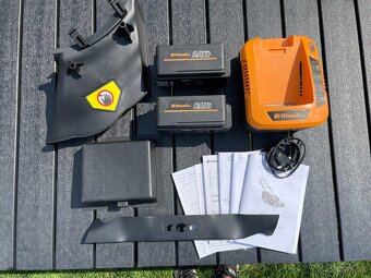 Predám Aku kosačku Riwall PRO RALM 4640 SPi - 5