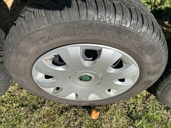 195/65 R15 zimná sada Conti Winter Contact TS830 Octavia 2. - 5