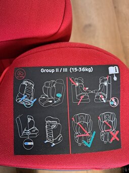 Autosedačka 15-36kg - 5