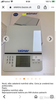 Nutričná váha ZELMER - N.O.V.Á. - 5